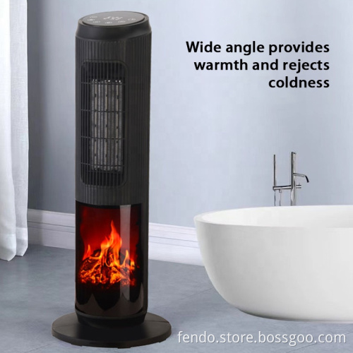 220-240V 50Hz 2000W PTC Ceramic Fan Heater with 2 Heat Settings